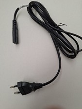 Two Pin Type C (CEE 7/16) Europlug, With an IEC 60320 C7 connector