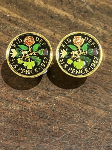 1967 sixpence cufflinks from - sixpence,