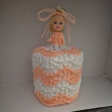 Retro Toilet Roll Cover Doll