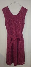 Kaliko Pink Lace Dress UK 14