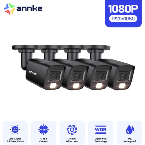 Annke bullet 2mp 1080p cctv - annke,