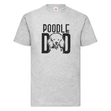 Poodle Dad T-Shirt Small-2XL