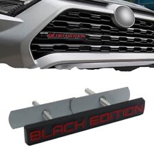 Black EDITION Logo Car Front