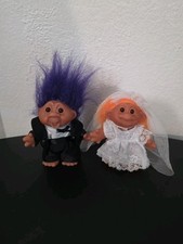 Vintage 1986 DAM Troll Dolls