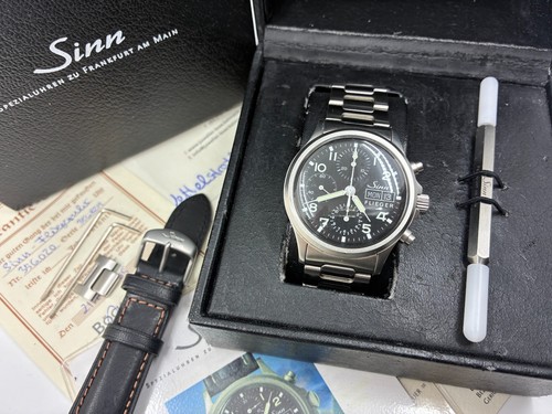 Sinn flieger mens - flieger, chronograph