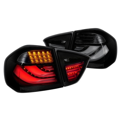 Led bar black smoked tail - led,