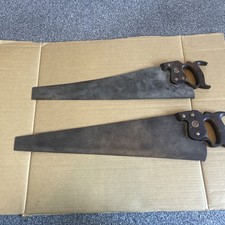 2 Vintage - Wooden Hand Saws