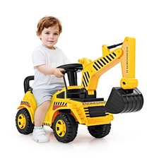 Costway kids ride excavator - costway,