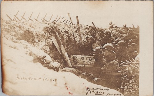 Wwi rppc the front - wwi,