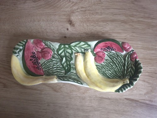 Ceramic fruit serving platter - serving,