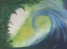 Artist Canvas wall art.  Hand