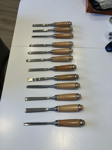 Wood carving chisel set - wood,