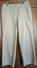 Glenmuir Women's Golf Trousers Stone Colour - Size 14