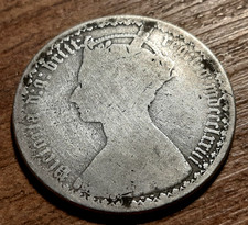 VICTORIA SILVER GOTHIC FLORIN 1873