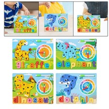 Animal Wooden Puzzle Drawing