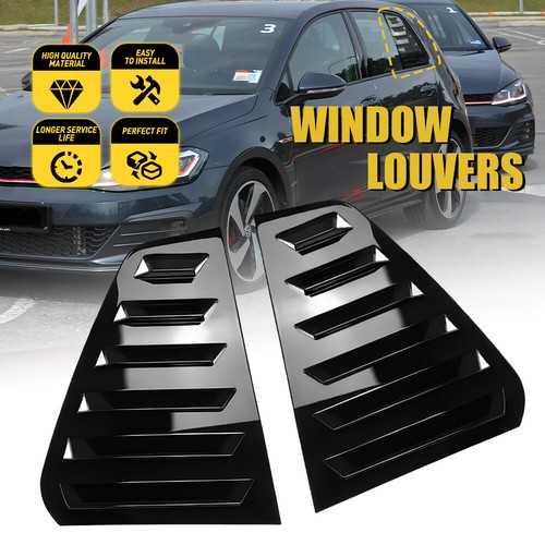 Rear side window louver - rear,