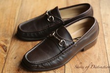 Gucci Brown Silver Horse Bit