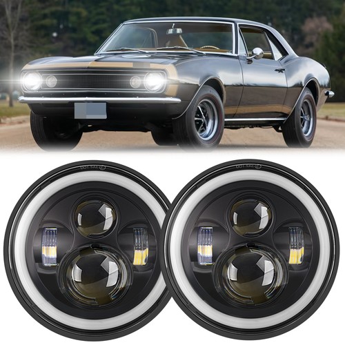 Pair inch round led - 7"inch-round,
