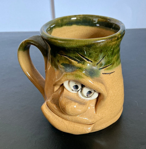 Vintage hand made ugly - , mug