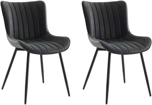 Set faux leather dining - set,