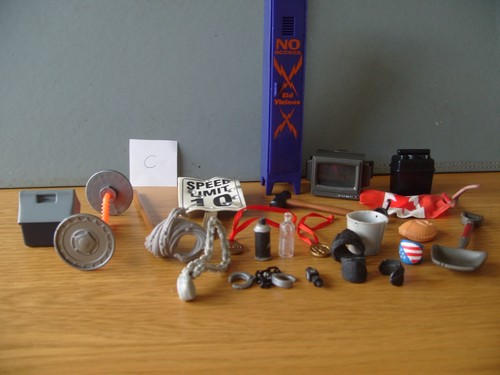 Wrestling figure accessories - wrestling,