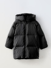 Zara Boys Long Puffer Feather