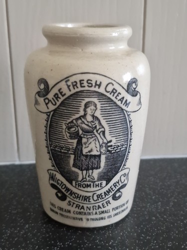 Old stoneware advertising