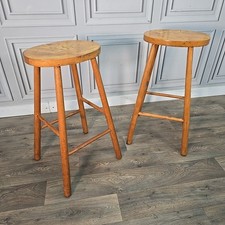 Vintage Rustic Kitchen Stools