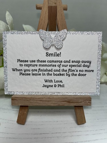 Wedding disposable camera poem - wedding,
