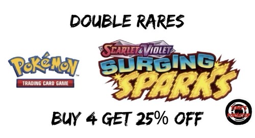 Surging sparks double - surging, rare