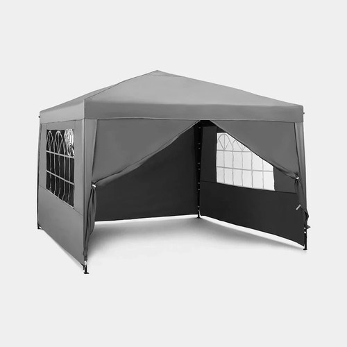 Grey 3x3m pop gazebo - pop,