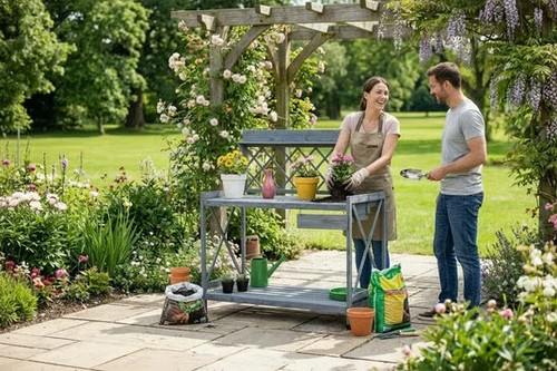 Weatherproof wooden garden - weatherproof,