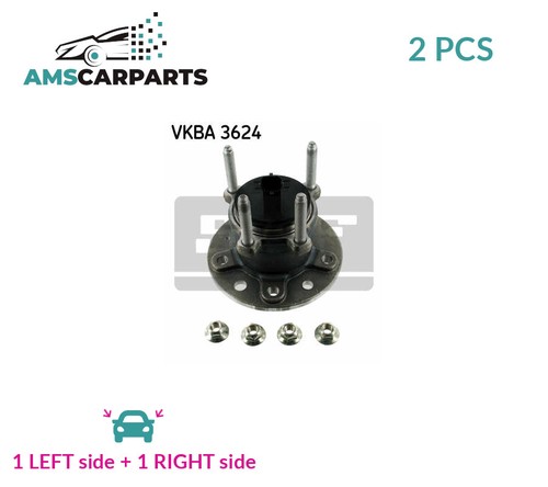 Wheel bearing kit set - wheel, pair