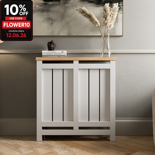 Radiator cover white modern - white,