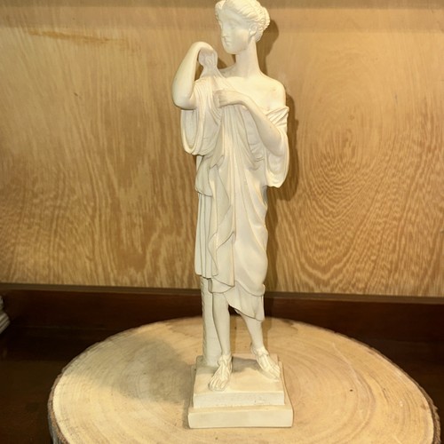 Vintage artemis sculpture aged - artemis,