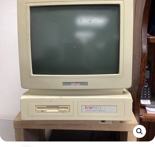 Amstrad pcw 9512 vintage - 9512,