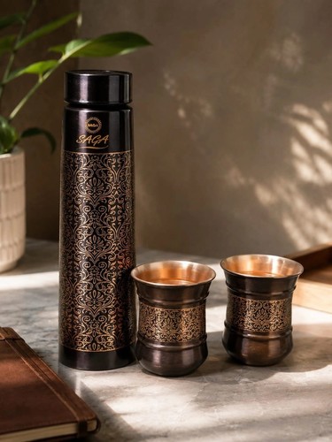 Ayurvedic copper water bottle - ayurvedic,
