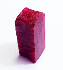 Loose gemstone natural red - loose,