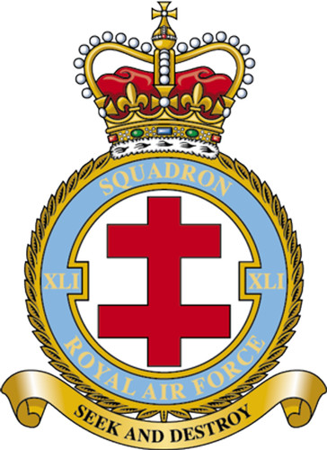 Raf squadron badge - raf, on