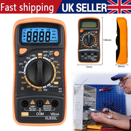 Digital lcd multimeter - digital,