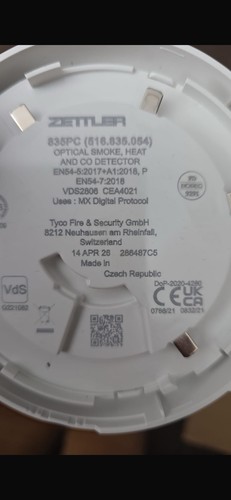 Tyco zettler 835pc 516 - zettler, 516.835.054