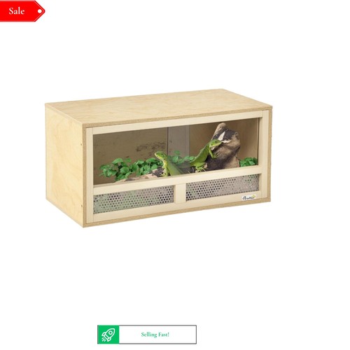 Reptile terrarium with sliding - reptile,