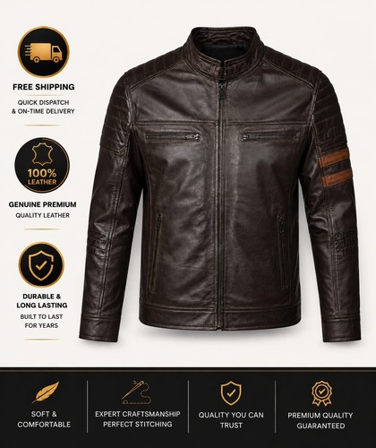 Men brown leather - men's,