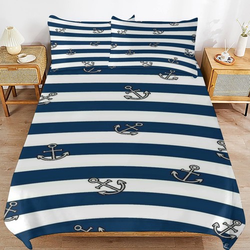 Vintage nautical pirate - vintage, duvet