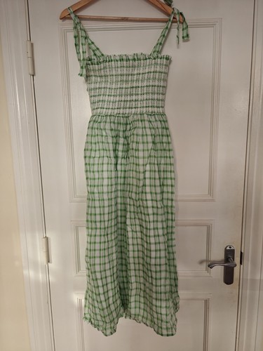 Lily and lionel - green, gingham