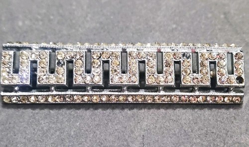 Vintage art deco silver - art, tone