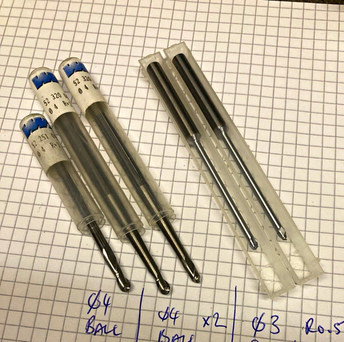 Solid carbide ball and bull - ball,