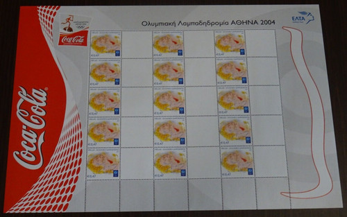 Greece 2004 olympic flame coca - olympic,