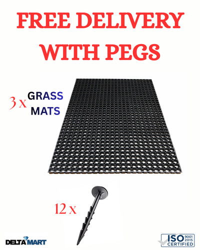 Grass protection mats - 3x,