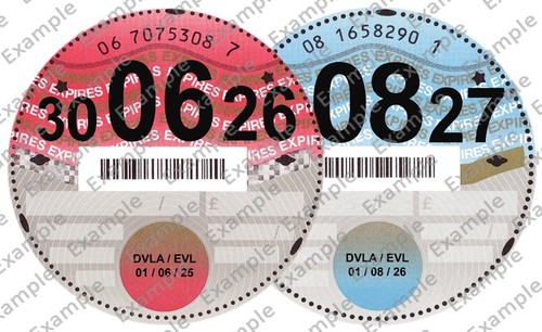 Replica tax disc 2026 2027 - 2026,